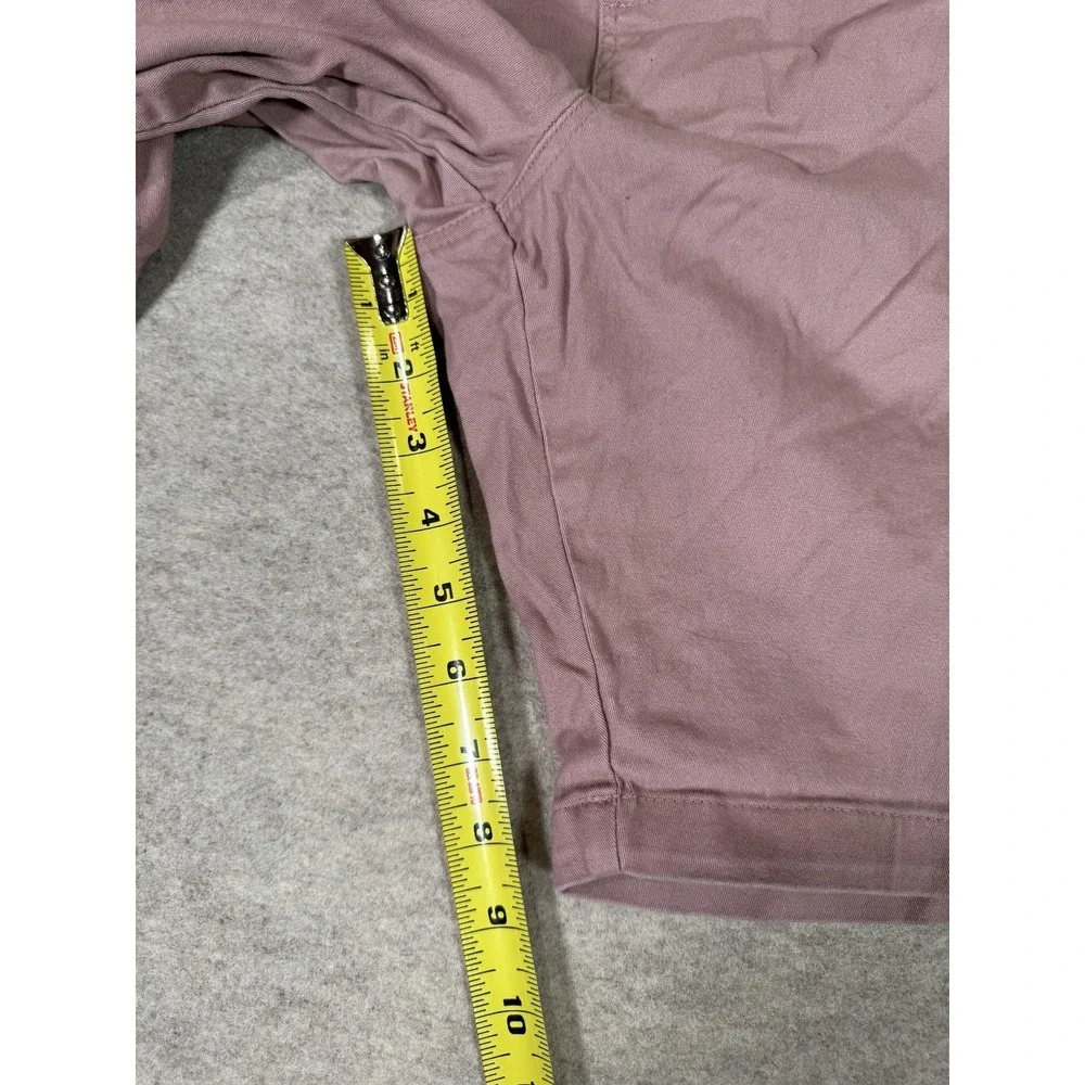 Tony Hawk Shorts Mens XL Pink‎ Chino Elastic Waist Drawstring Casual Stretch